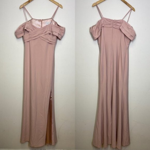 Theia Eva - Rose Bridesmaids Dress Women Size‎ 12 - Picture 2 of 8